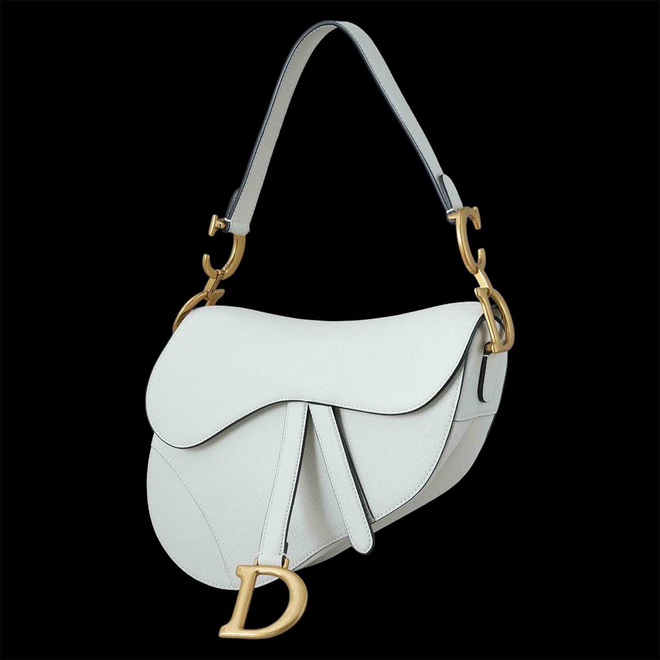 CHRISTIAN DIOR(USED)크리스찬디올 새들백 미듐 & 스트랩